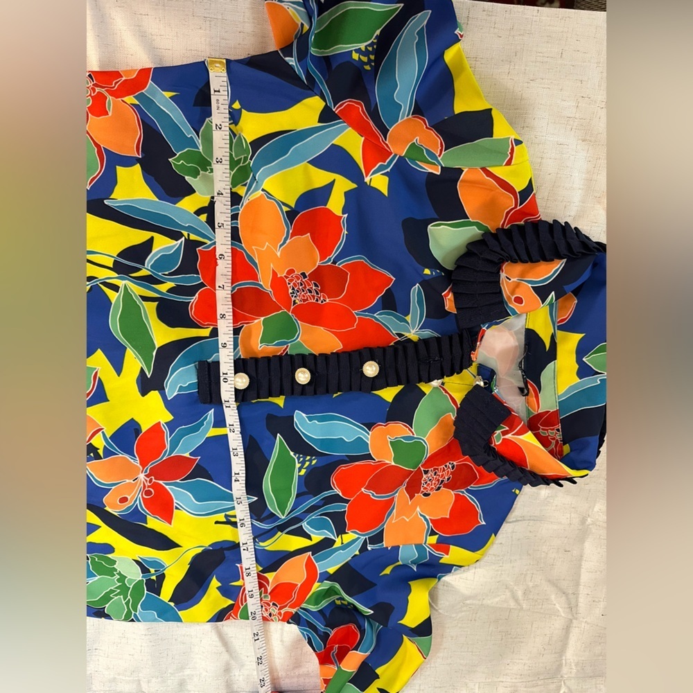 CobyCo Colorful Floral Dress ❤️💙 - Picture 3 of 15